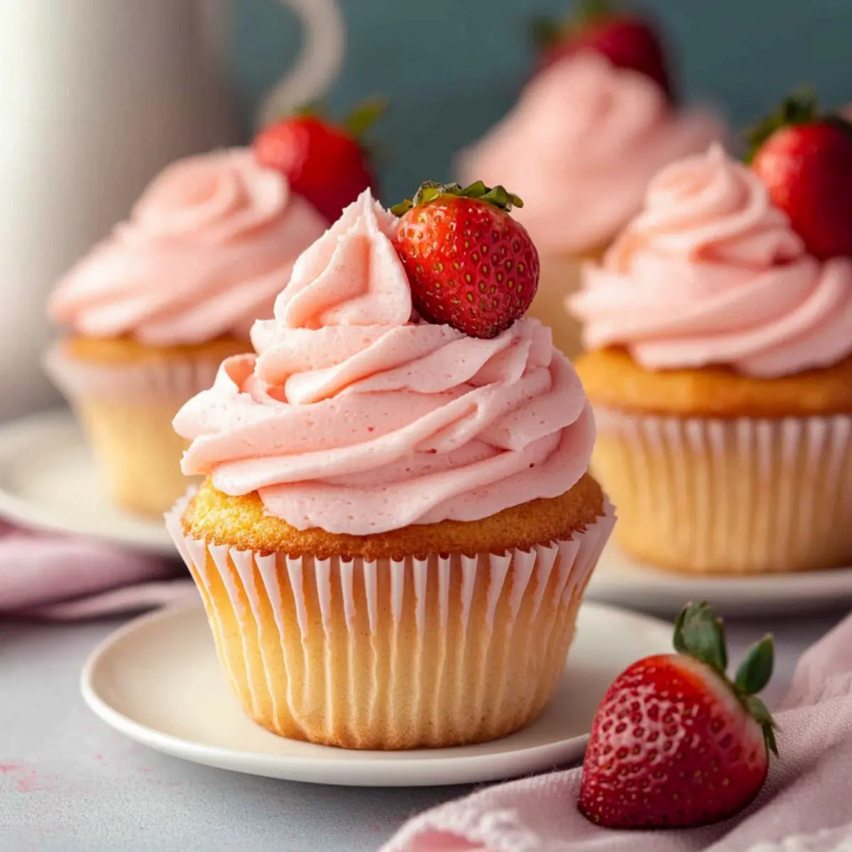 Strawberry Cupcakes