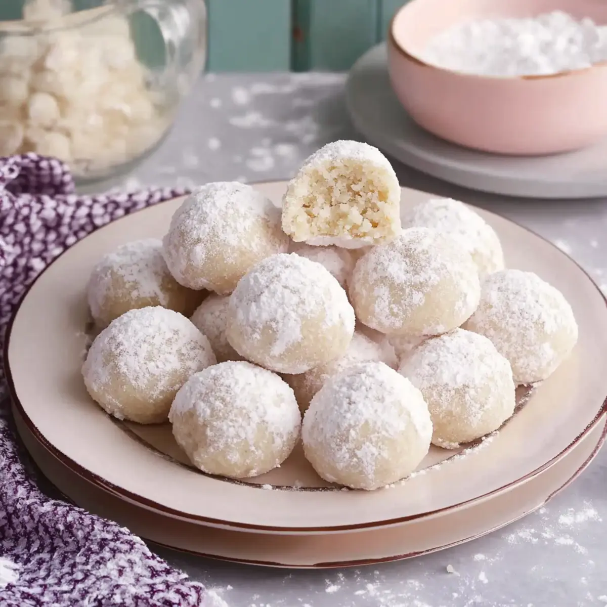 snowball cookie recipe