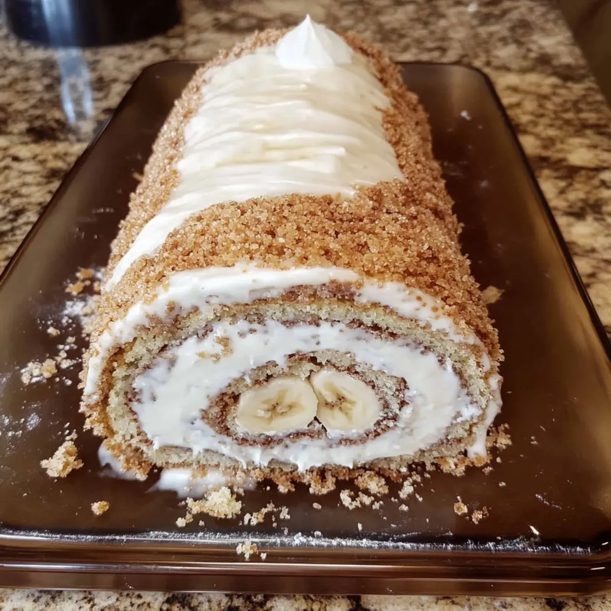 Banana Cake Roll