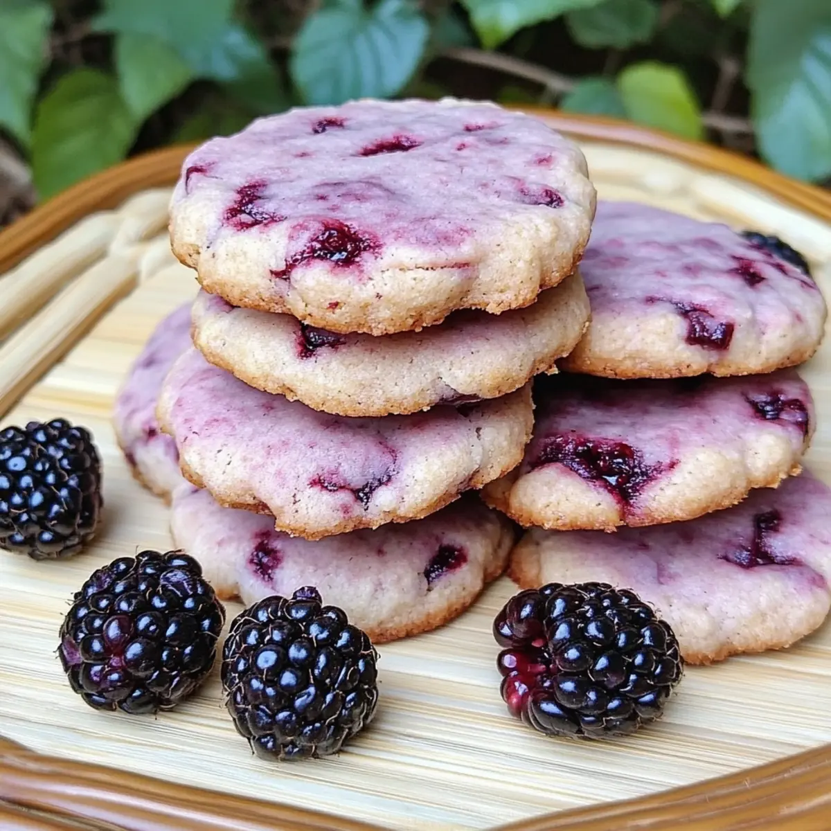 Black Raspberry and Lemon Shortbread Cookies Recipe