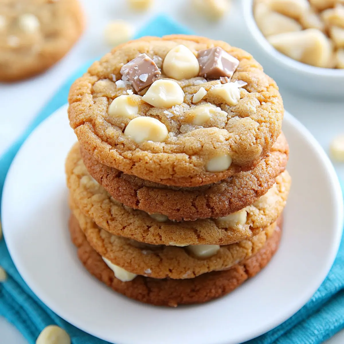 Brown Butter White Chocolate Macadamia Nut Cookies