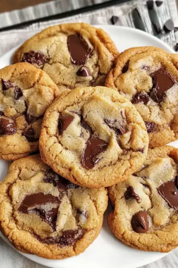 Chewy Brown Butter Chocolate Chip Cookies