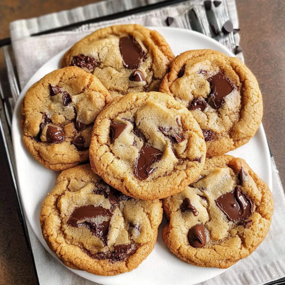 Chewy Brown Butter Chocolate Chip Cookies