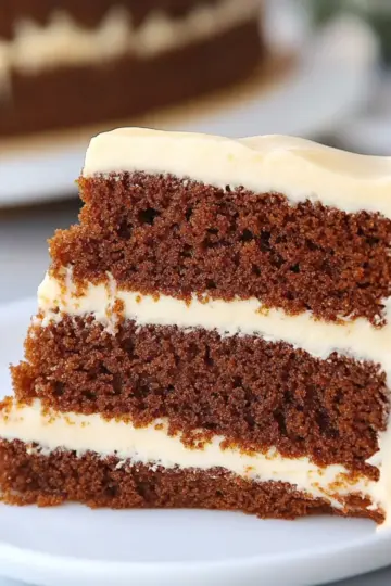 Gingerbread Layer Cake