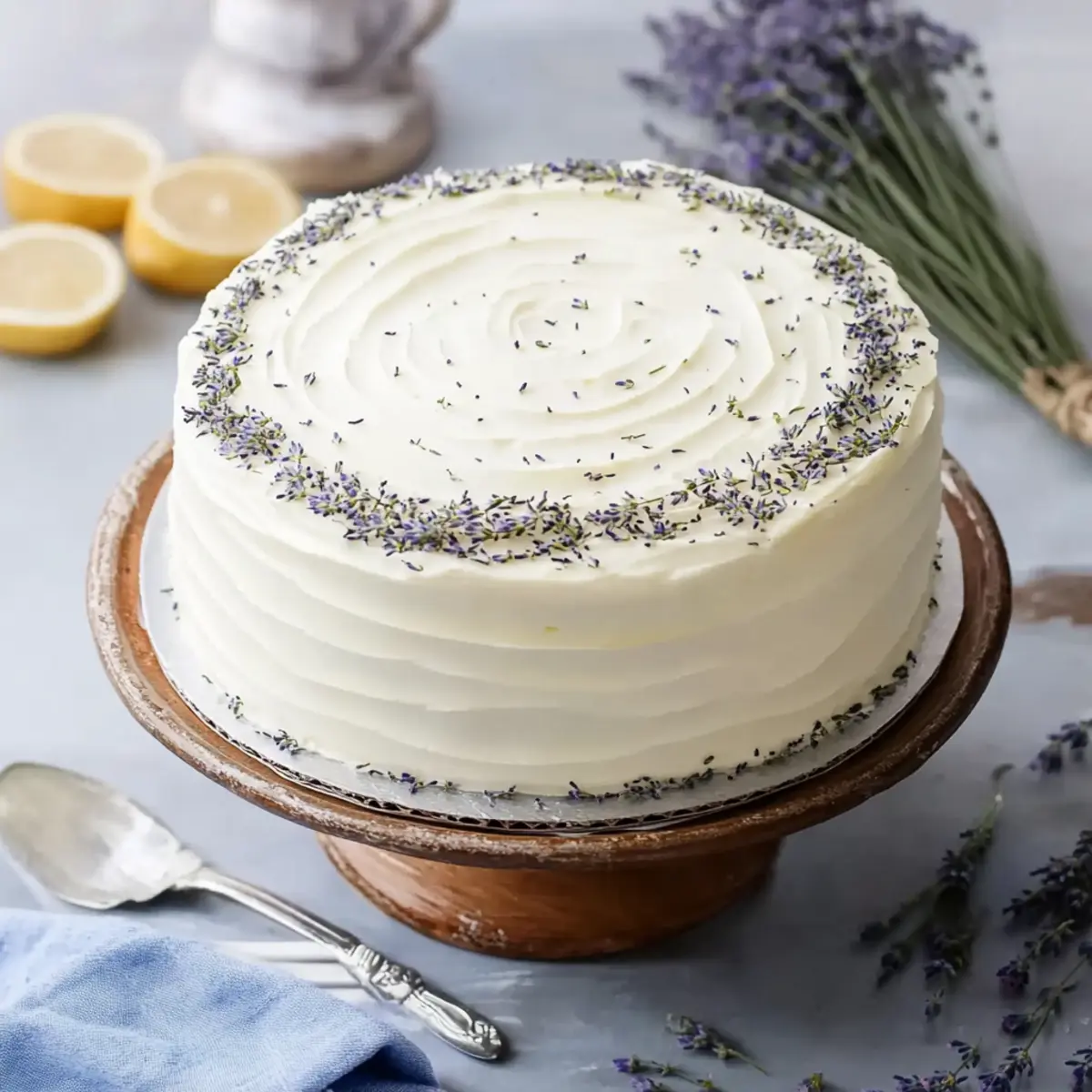 Lemon Lavender Cake
