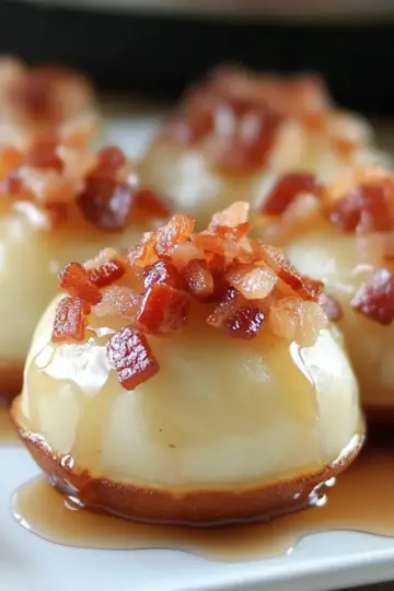 Maple Bacon Pancake Bites