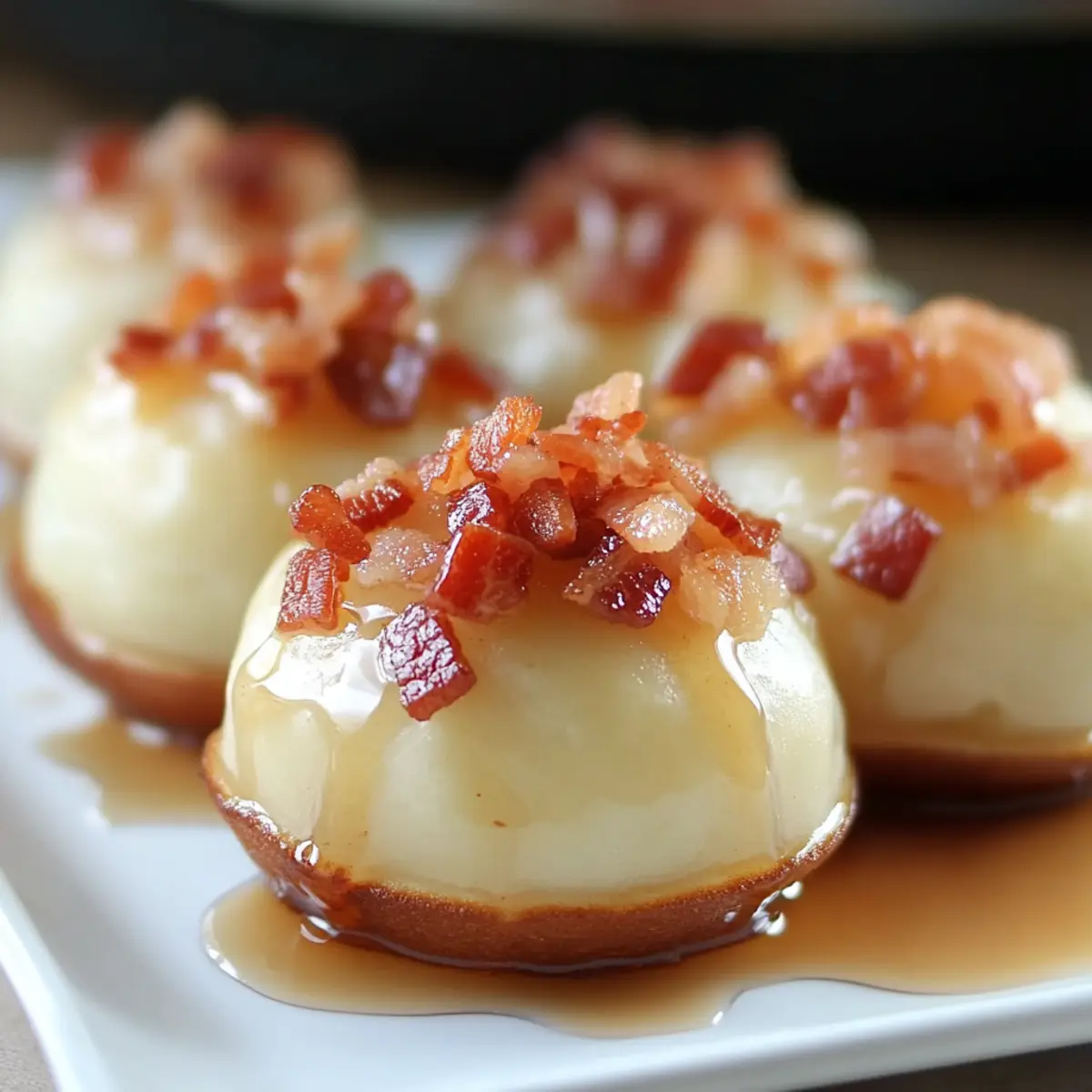 Maple Bacon Pancake Bites