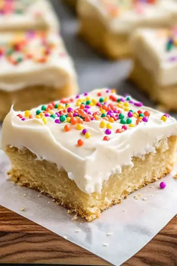 Sugar Cookie Bars