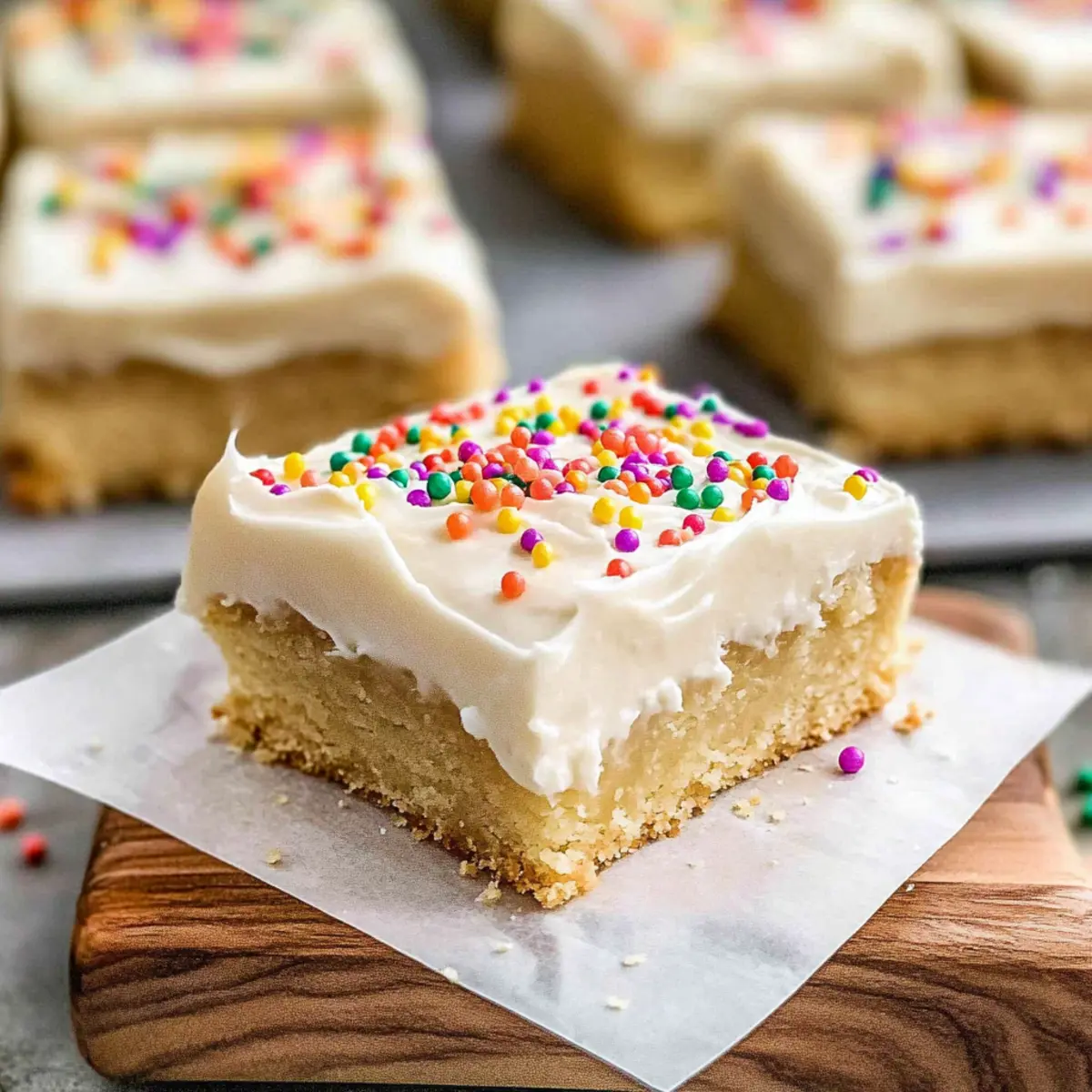 Sugar Cookie Bars