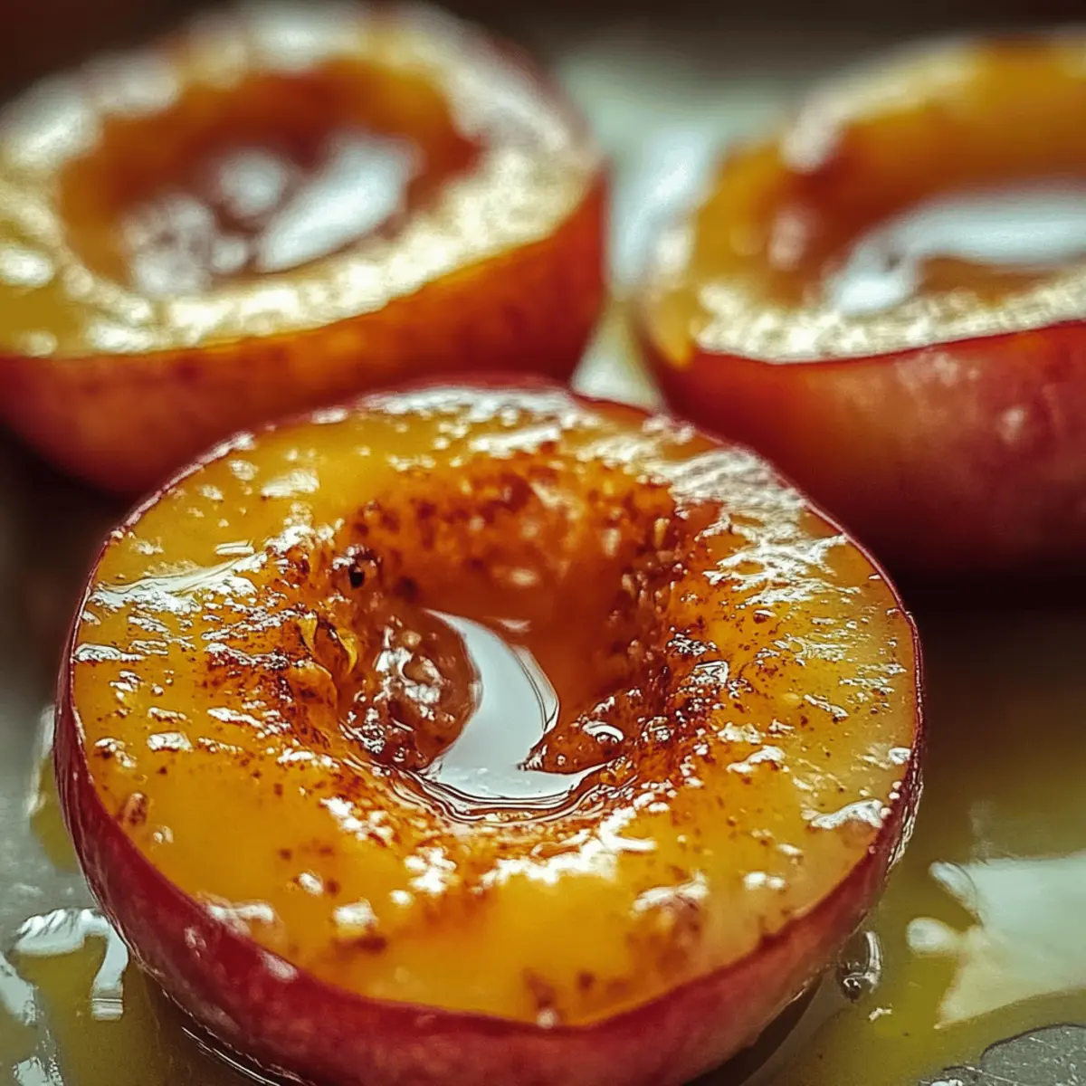 Honey Roasted Peaches