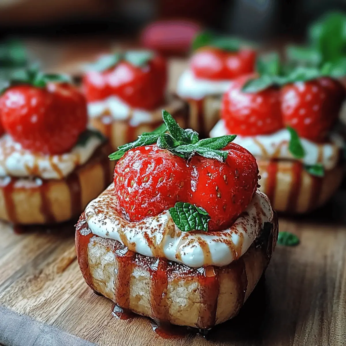 Cheesecake Stuffed Strawberries