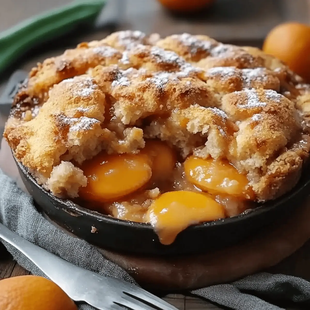 Southern Peach Cobbler
