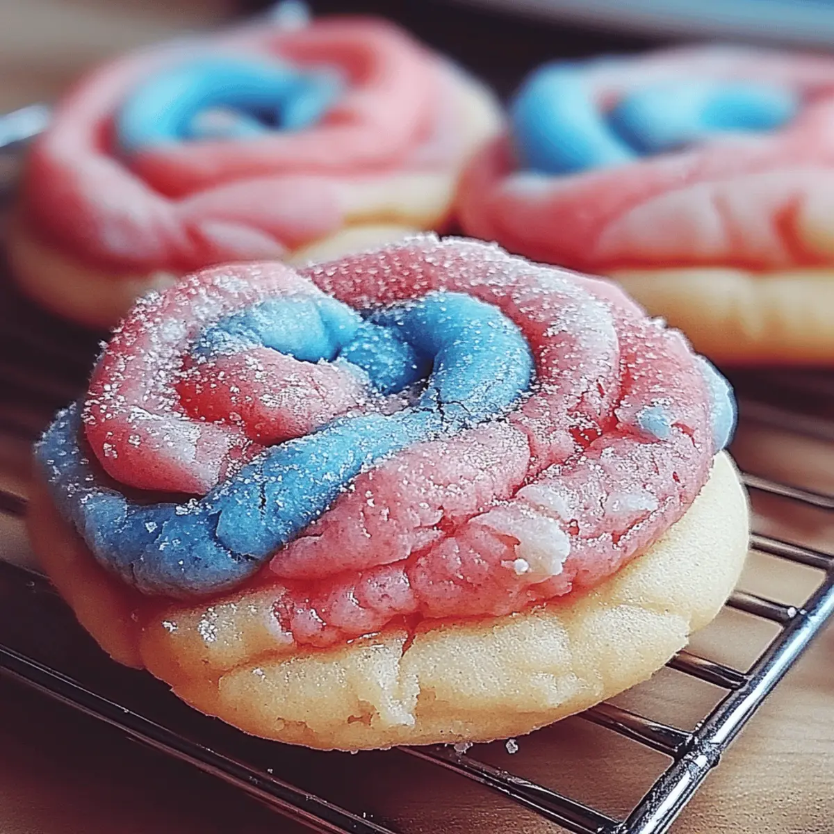 Cotton Candy Cookies