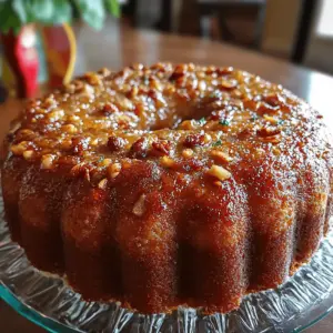 Pecan Zucchini Bundt Cake