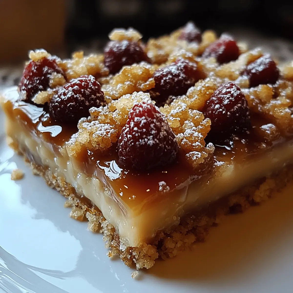 Salted Caramel Apple Crumble Bars