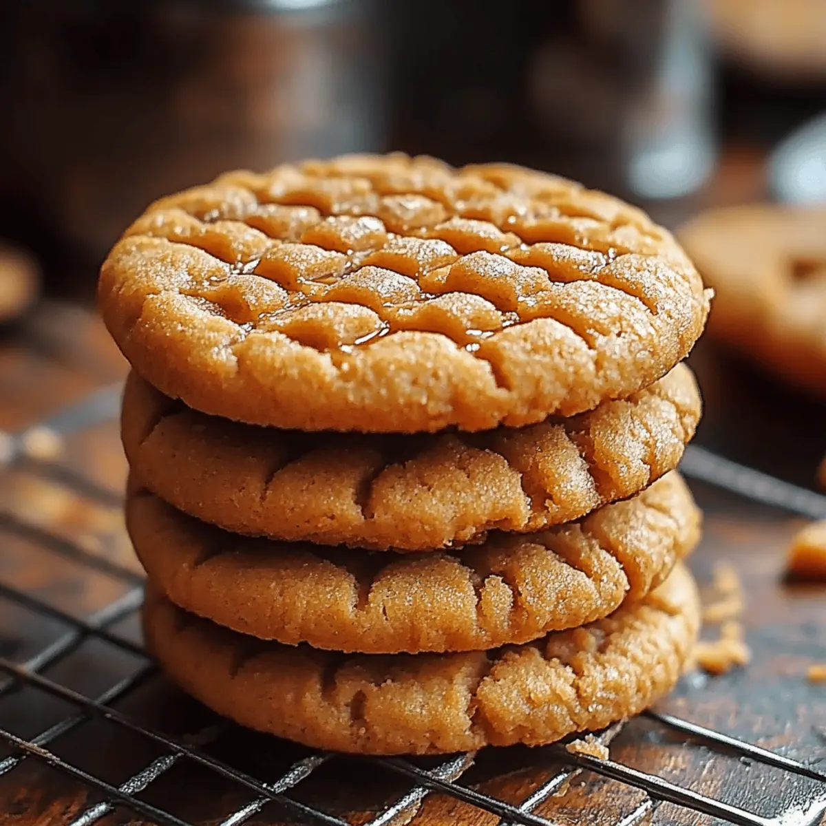 Sugar-Free Peanut Butter Cookies