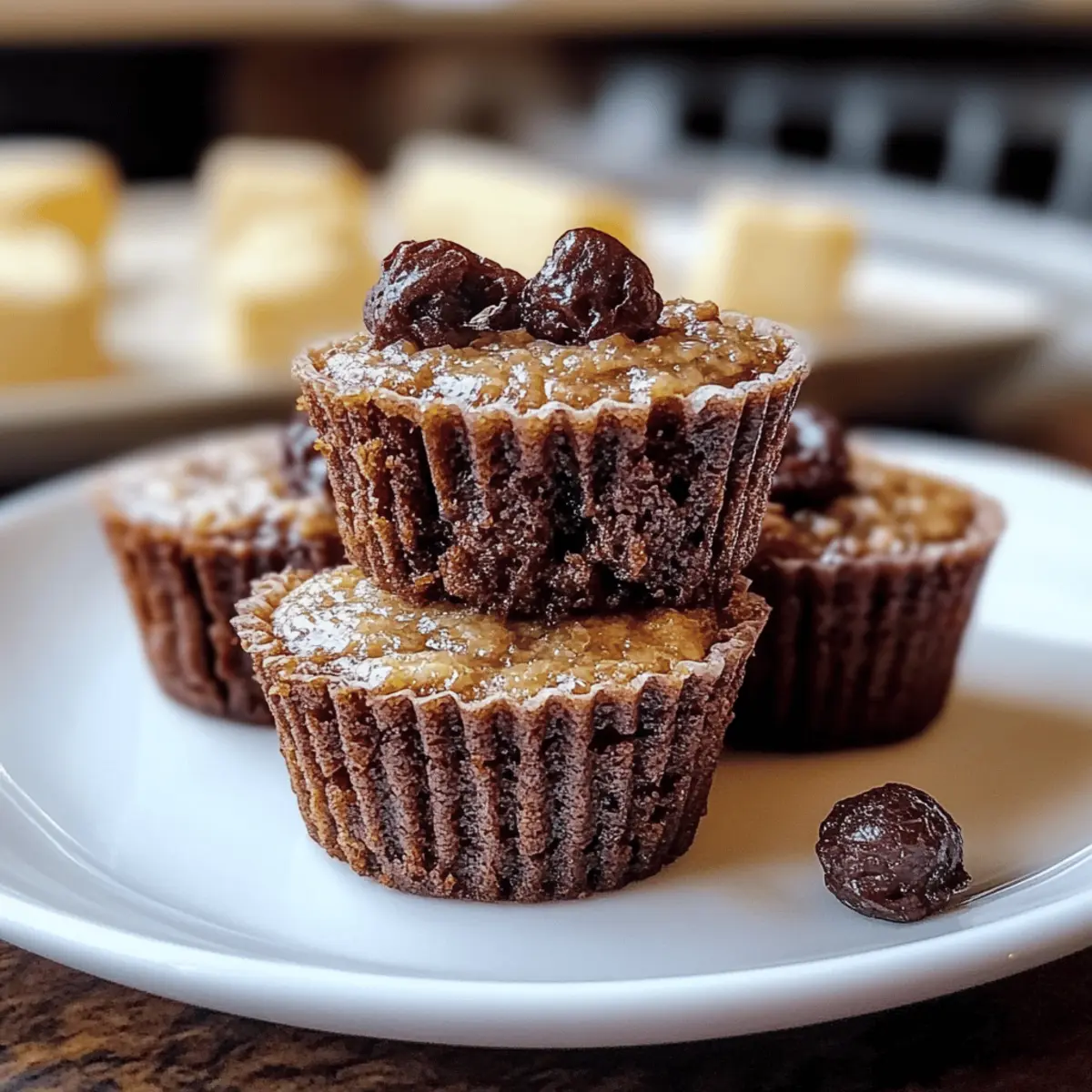 Protein Brownie Bites