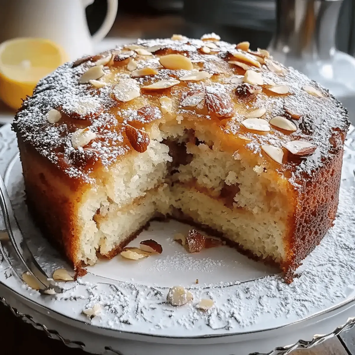 Mascarpone Almond Cake