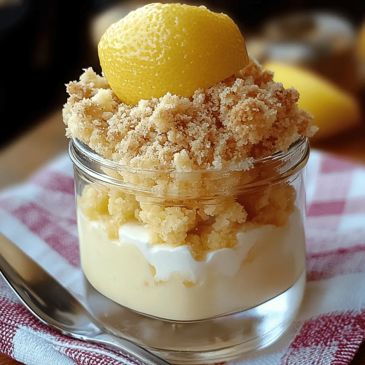 Sugar Cookie Lemonade Crumble