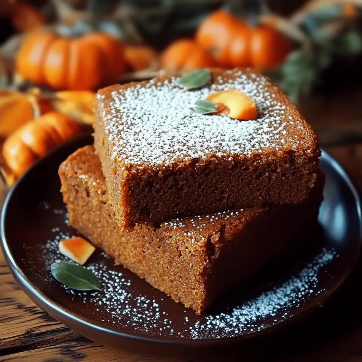 Pumpkin Gingerbread