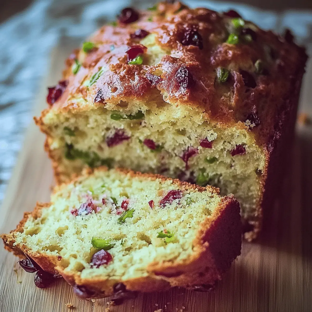 Cranberry Pistachio Bread