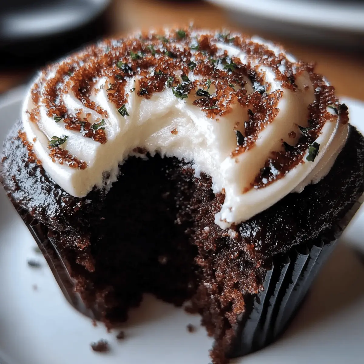 Moist Black Velvet Cupcakes