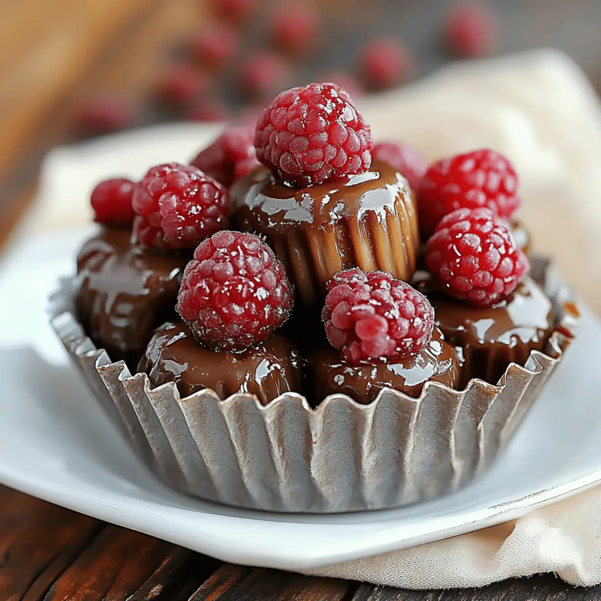 Chocolate Raspberry Bites