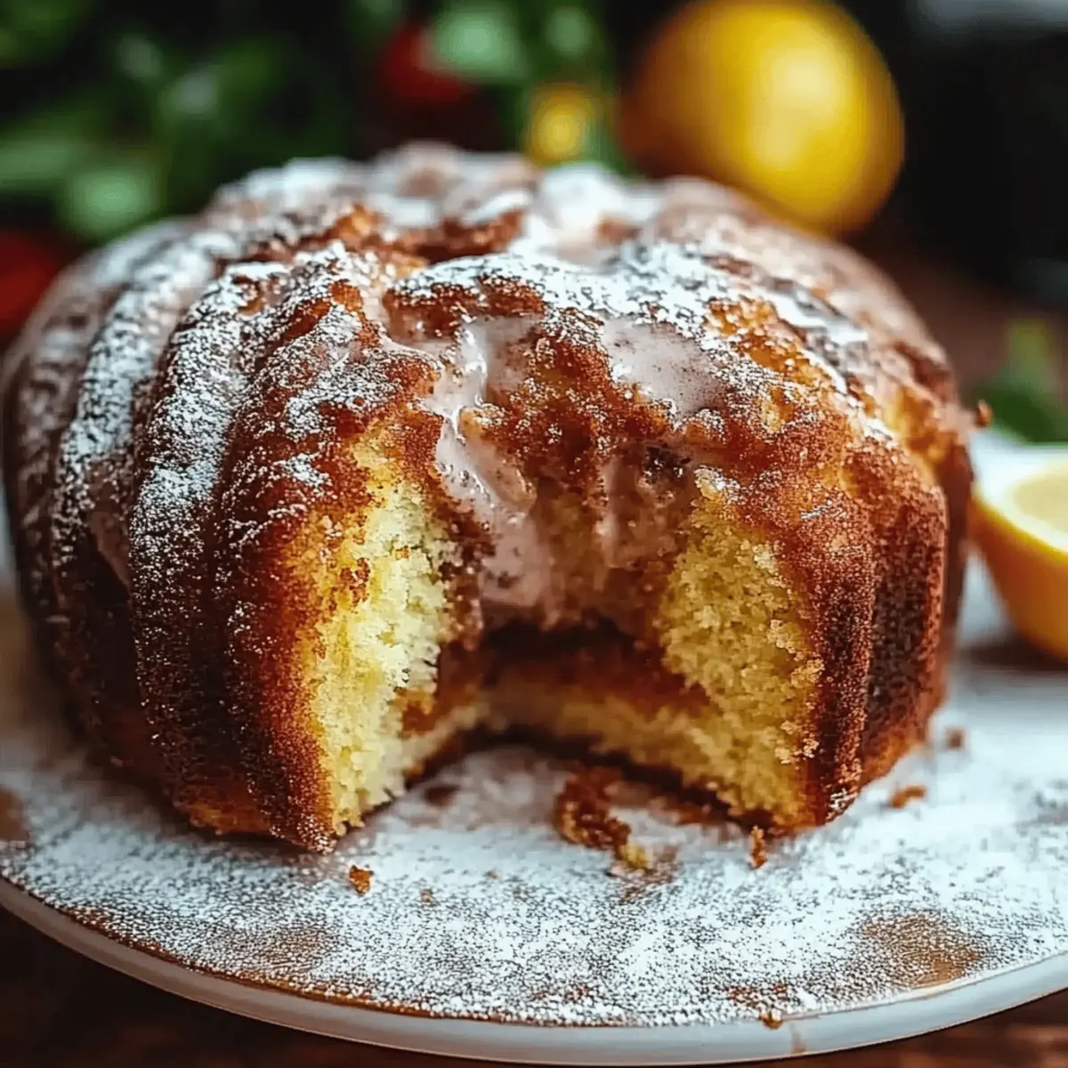 Cinnamon Roll Bundt Cake