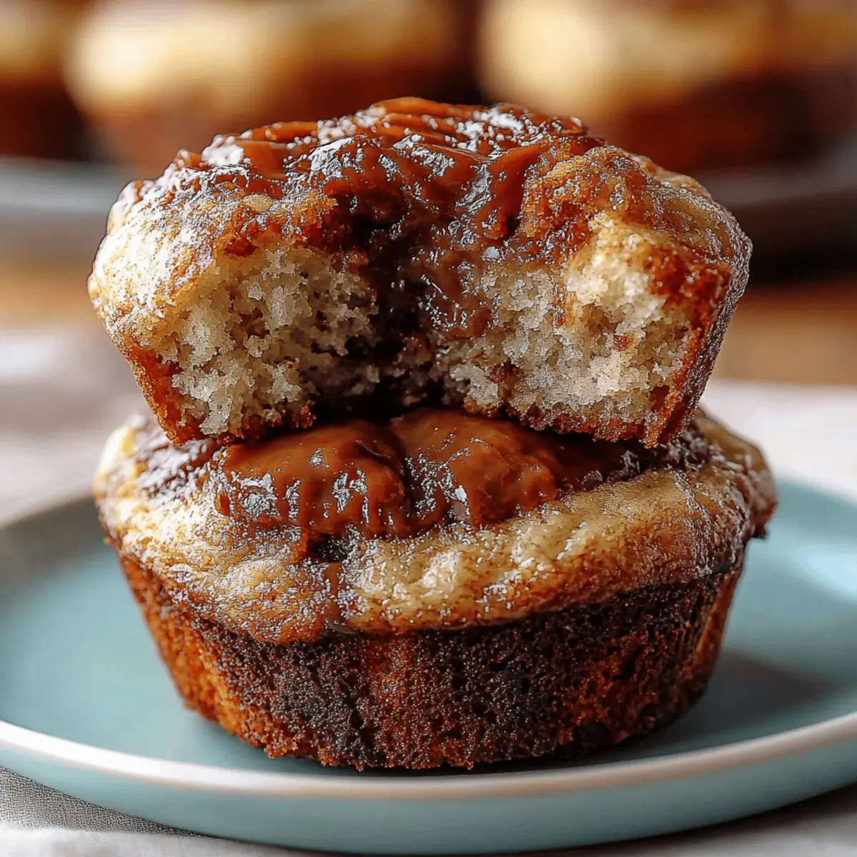 Nutella Banana Muffins