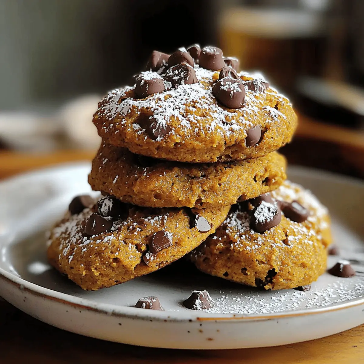 Healthy Pumpkin Cookies