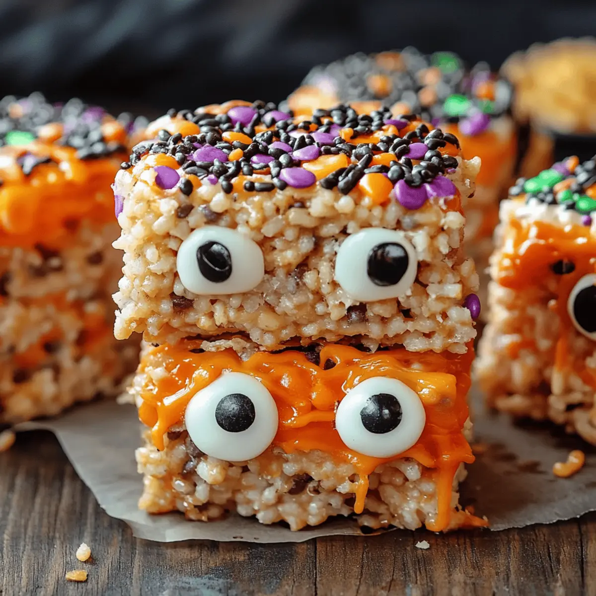 Halloween Rice Krispie Treats