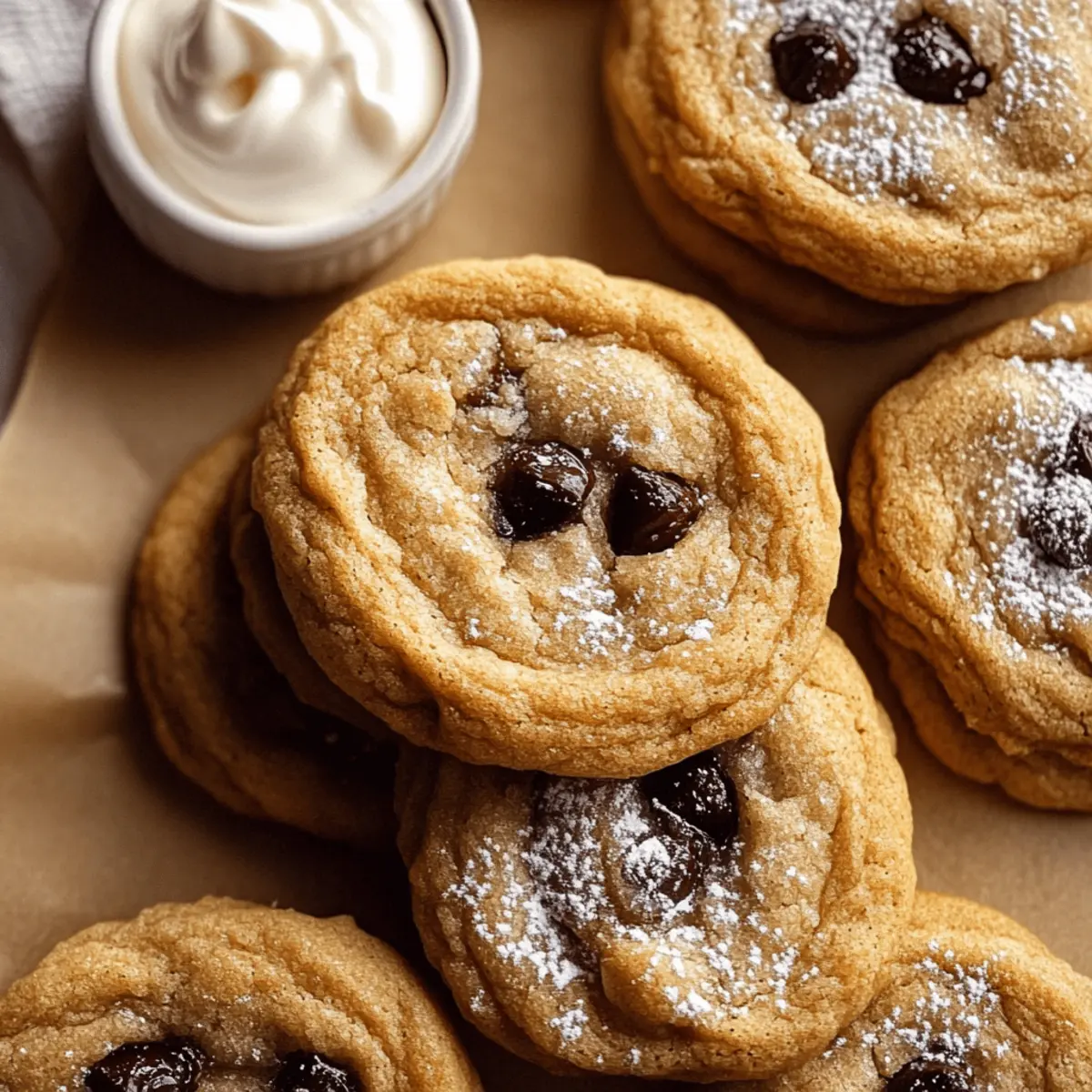 Chewy Pumpkin Chocolate Chip Cookies