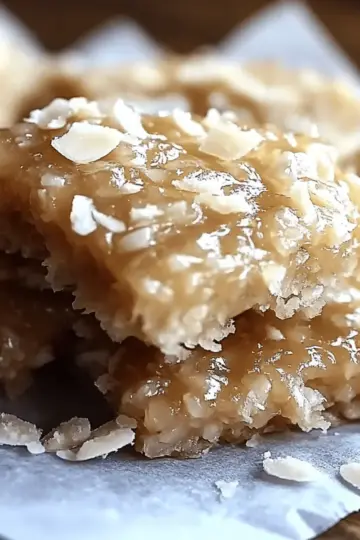 No-Bake Coconut Cookies