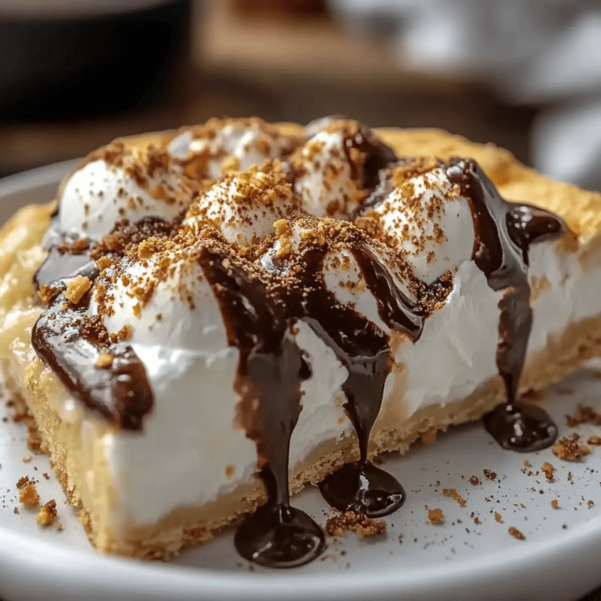Hershey Pie – No-Bake Chocolate Dessert