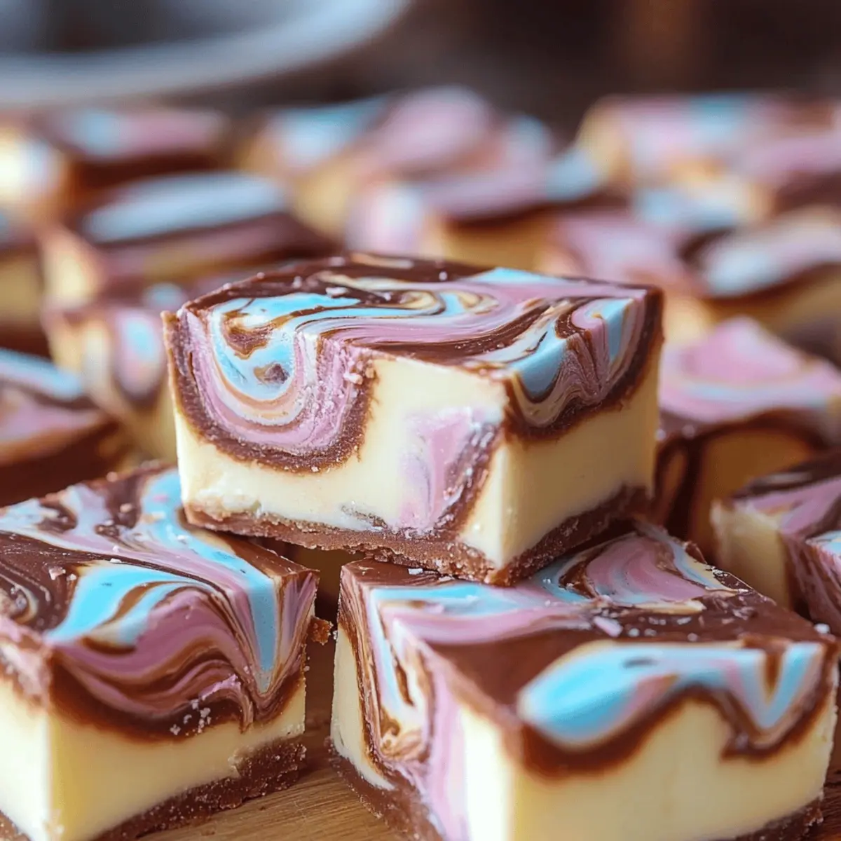 Marshmallow Swirl Fudge