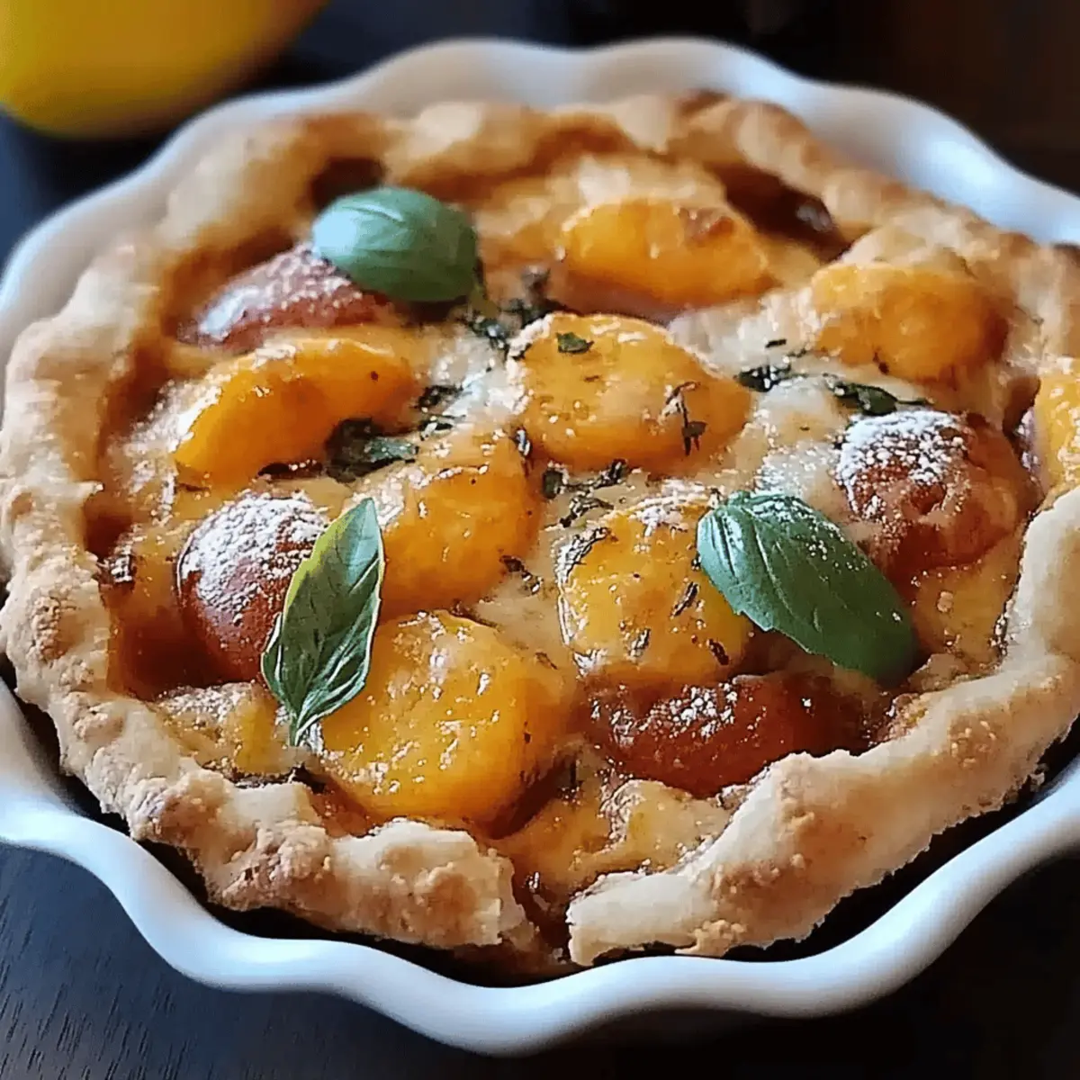 Old Oven Peach Cobbler