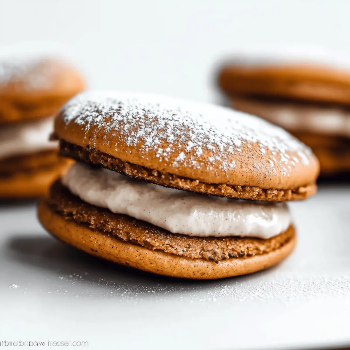 Apple Cinnamon Spice Whoopie Pies