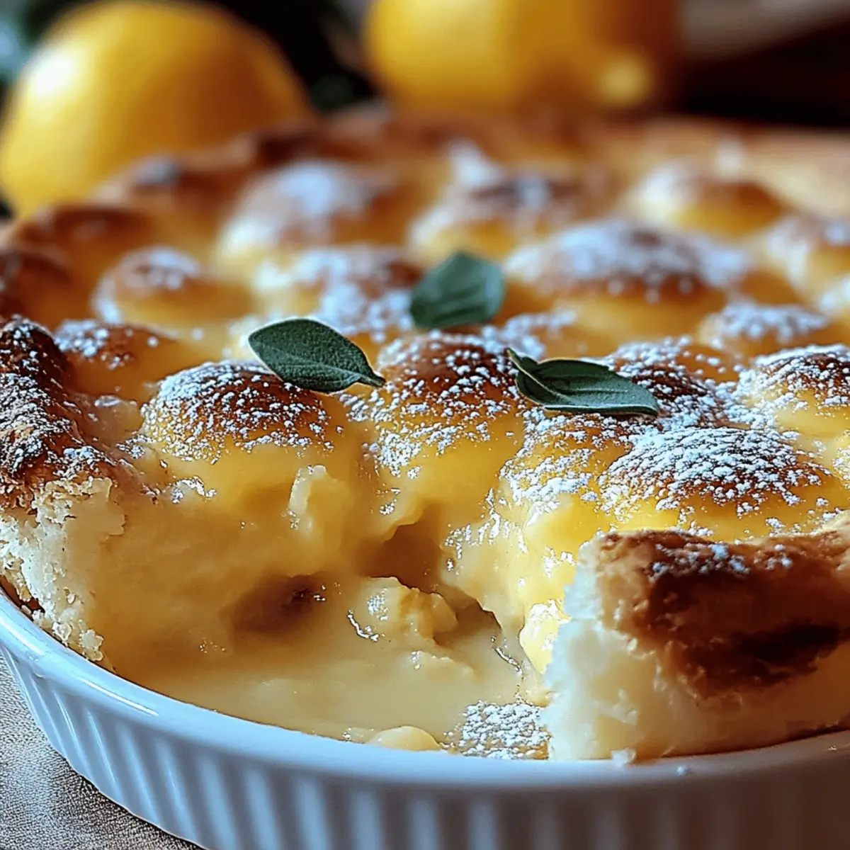 Lemon Cobbler