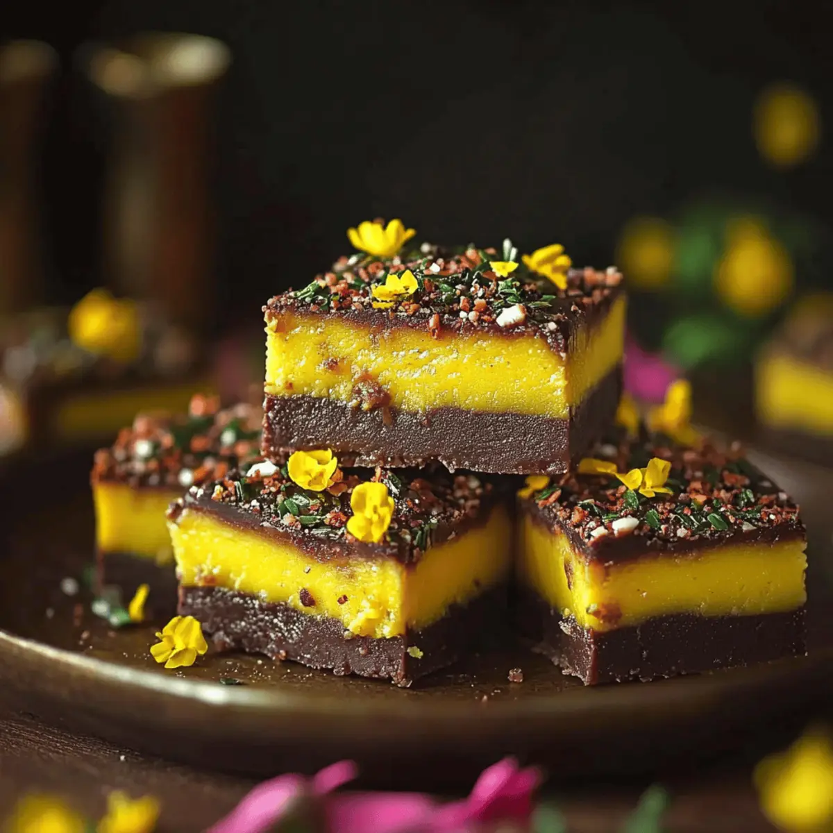 Brownie Burfi Bites