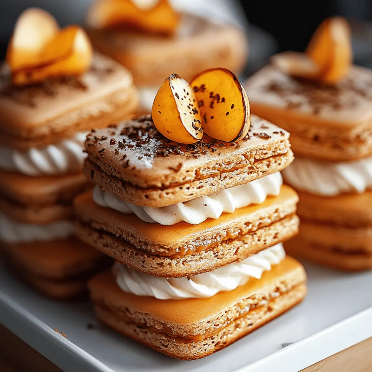Pumpkin Pie Macarons