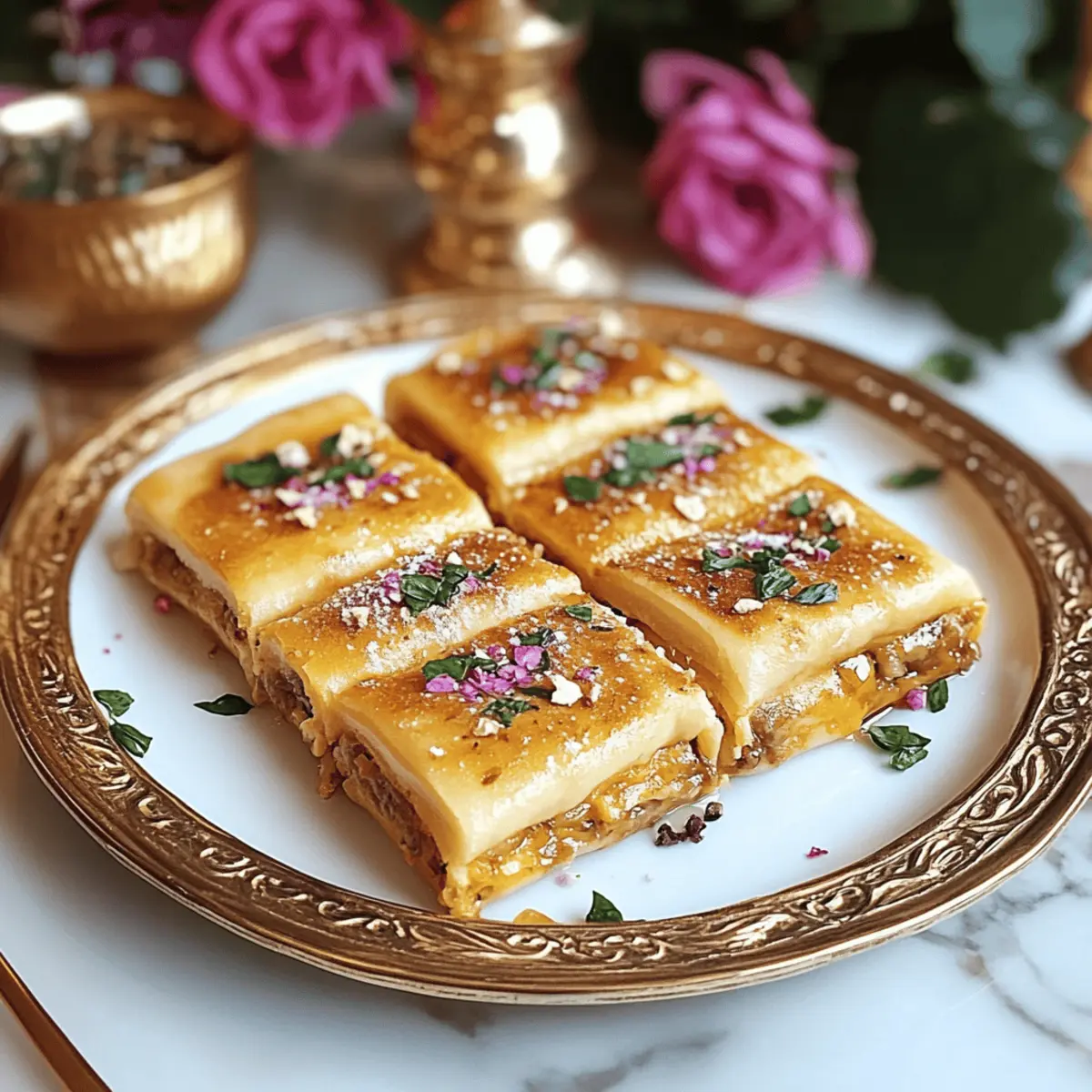 Baked Puran Poli Rolls