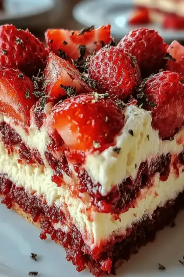 Strawberry Velvet Cake