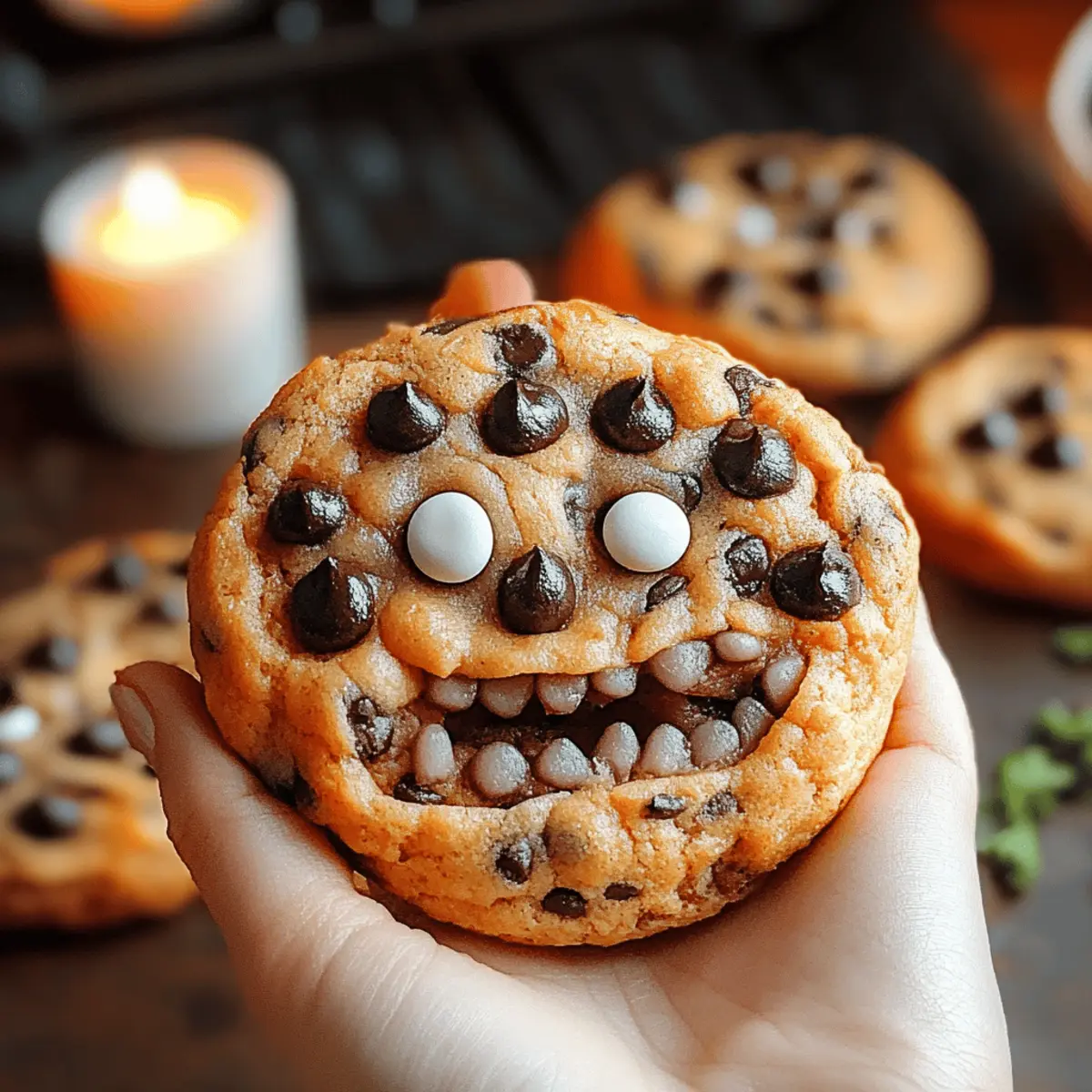 Halloween Chocolate Chip Cookies