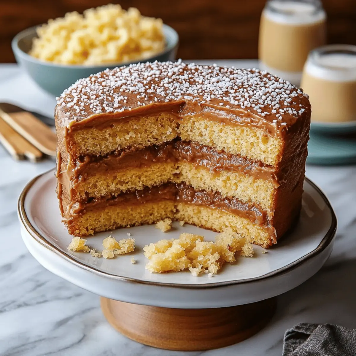 Cloud-Soft Salted Caramel Cake