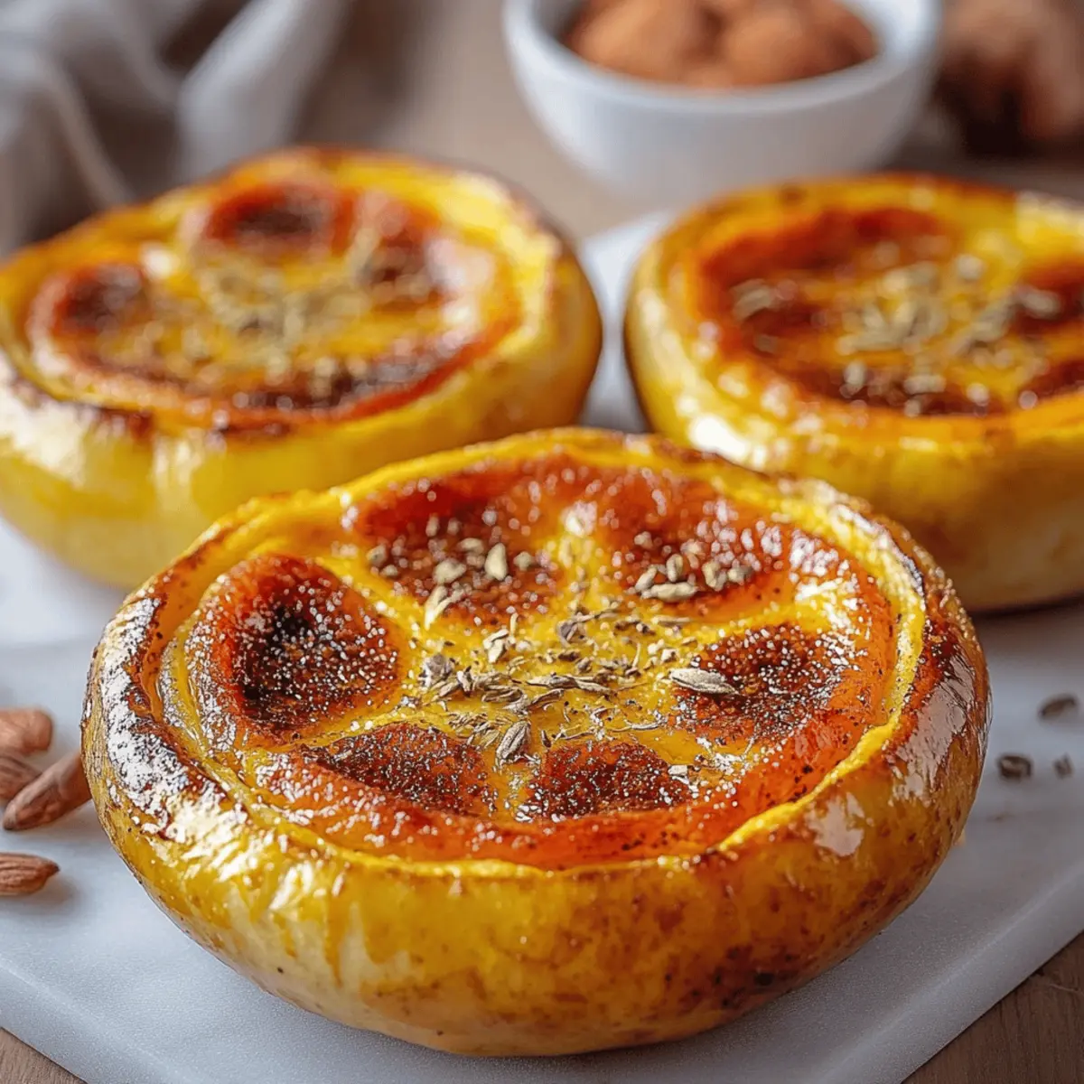 Pumpkin Spice Crème Brûlée