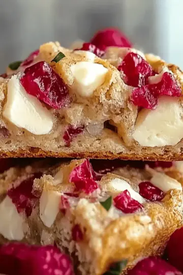 White Chocolate Raspberry Cookies