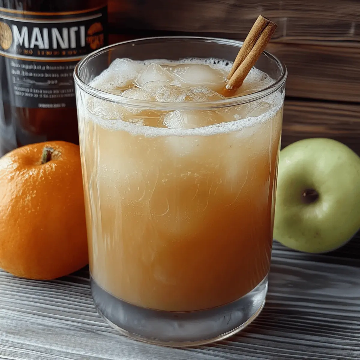 Caramel Apple Cocktail