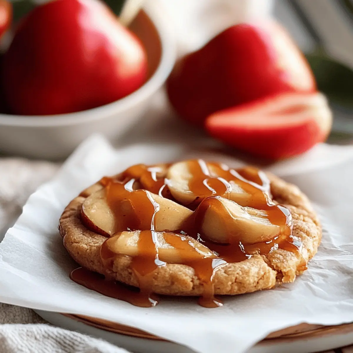 Caramel Apple Cookies
