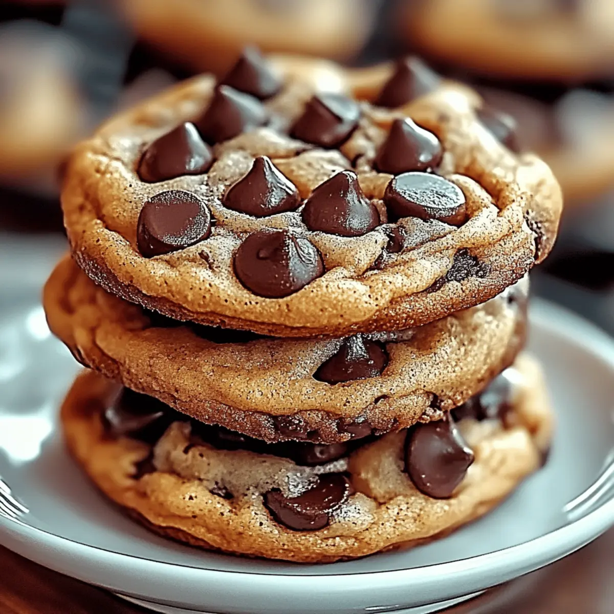 Chewy Chocolate Chip Cookies