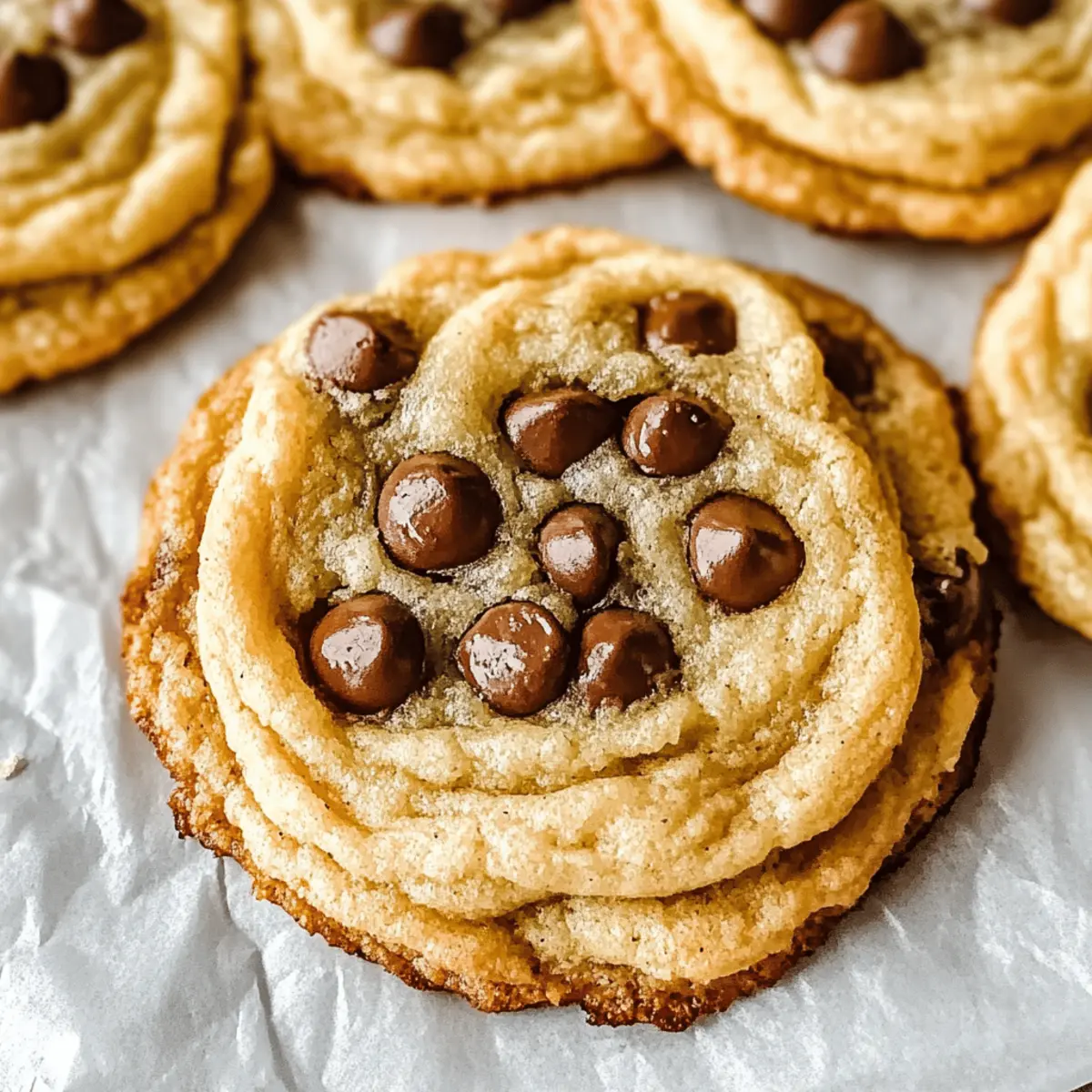Chewy Dairy-Free Chocolate Chip Cookies